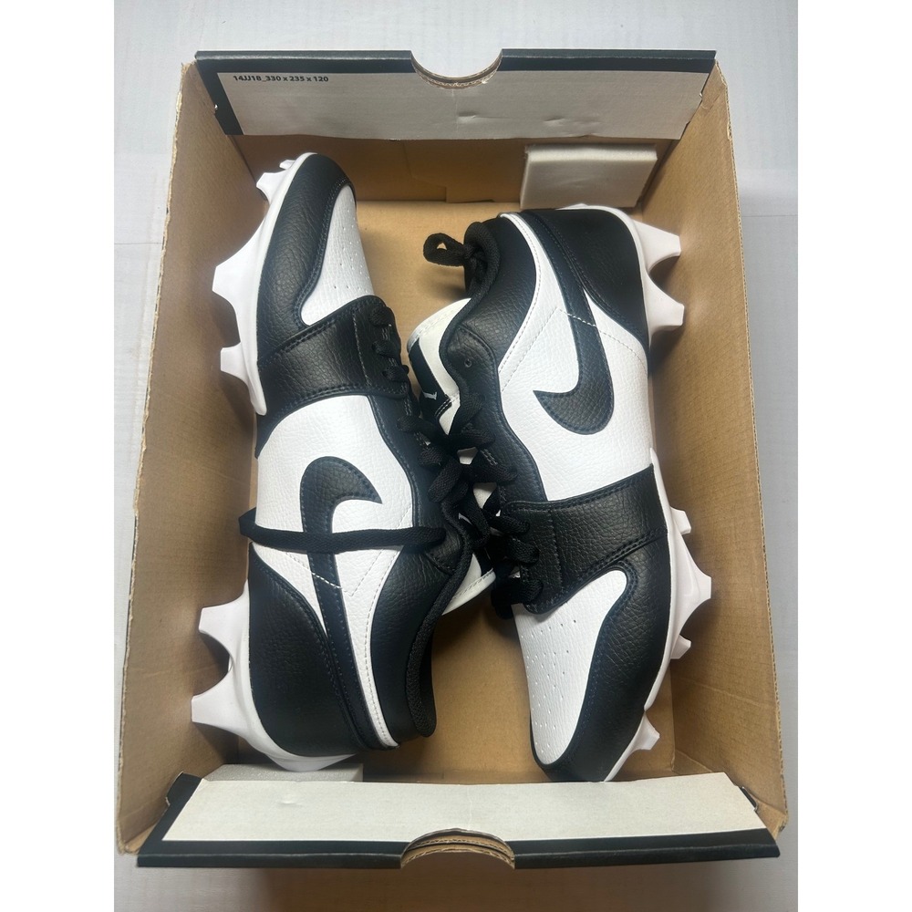 Nike Air Jordan 1 Low TD Panda Cleat FJ6245 100 Size 12 New/No Lid
